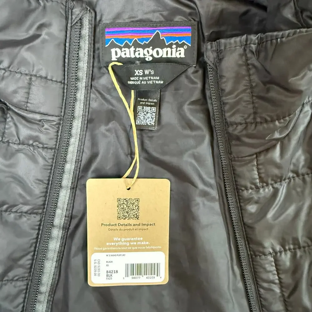 New PATAGONIA Women's Nano Puff Jacket XS - Picture 11 of 11
